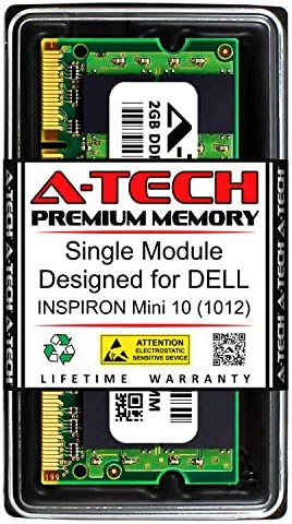 A-Tech 2GB זיכרון RAM עבור Dell Inspiron Mini 10 | DDR2 800MHz SODIMM PC2-6400 מודול שדרוג זיכרון